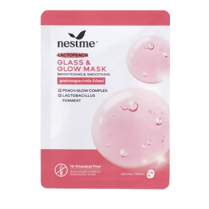 เนสท์มี แลคโตพีช กลาส แอนด์ โกลว์ มาส์ก